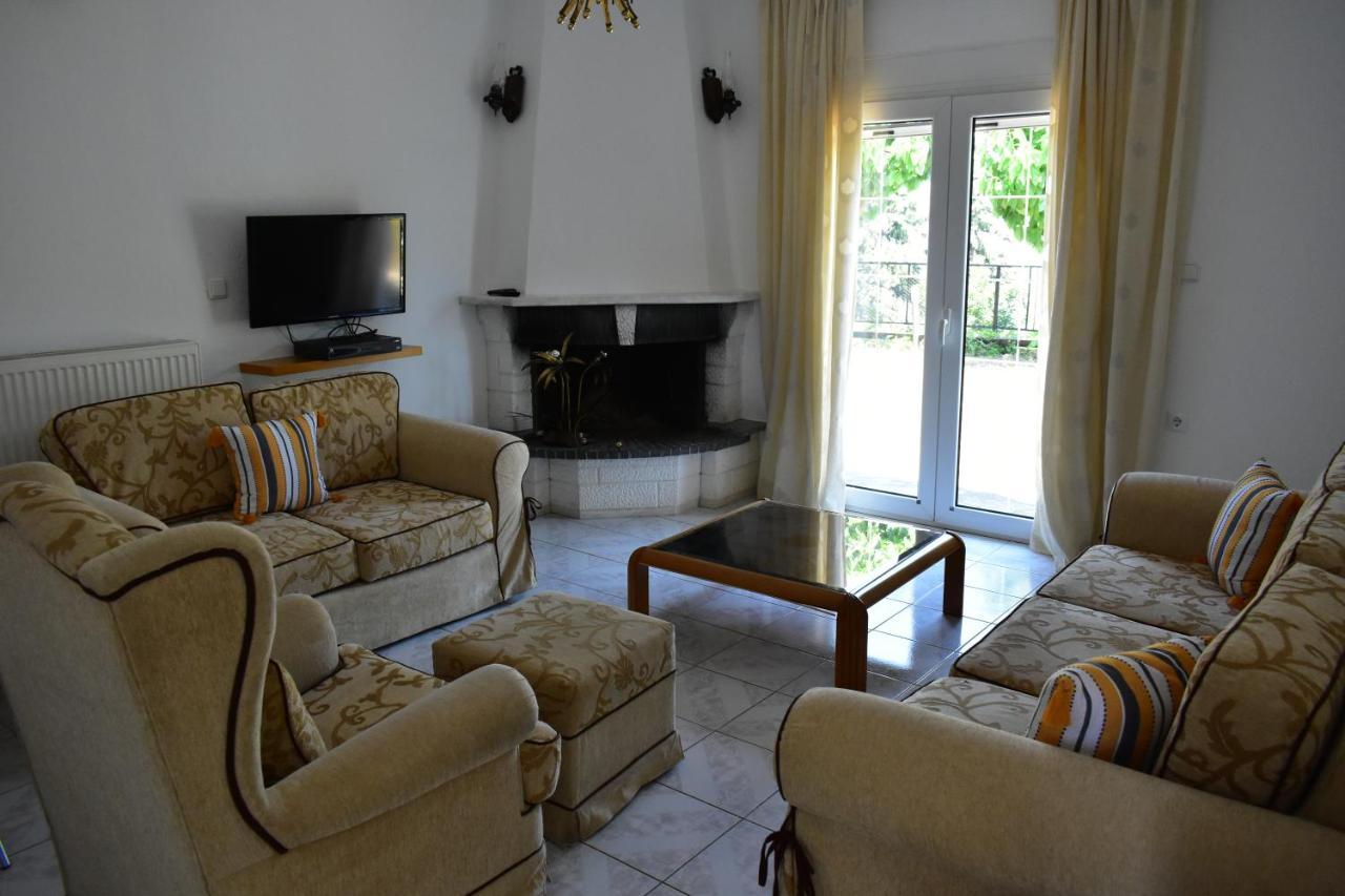 הוילה מקריגיאלוס White Clam Vintage House With Sea View & Garden מראה חיצוני תמונה